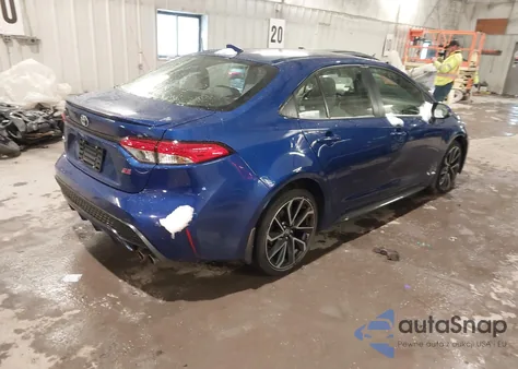 2022 Toyota Corolla Se from USA, damaged, VIN JTDS4MCE4NJ084496